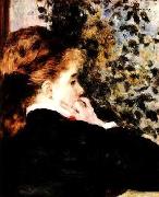 Pierre Renoir Pensive painting